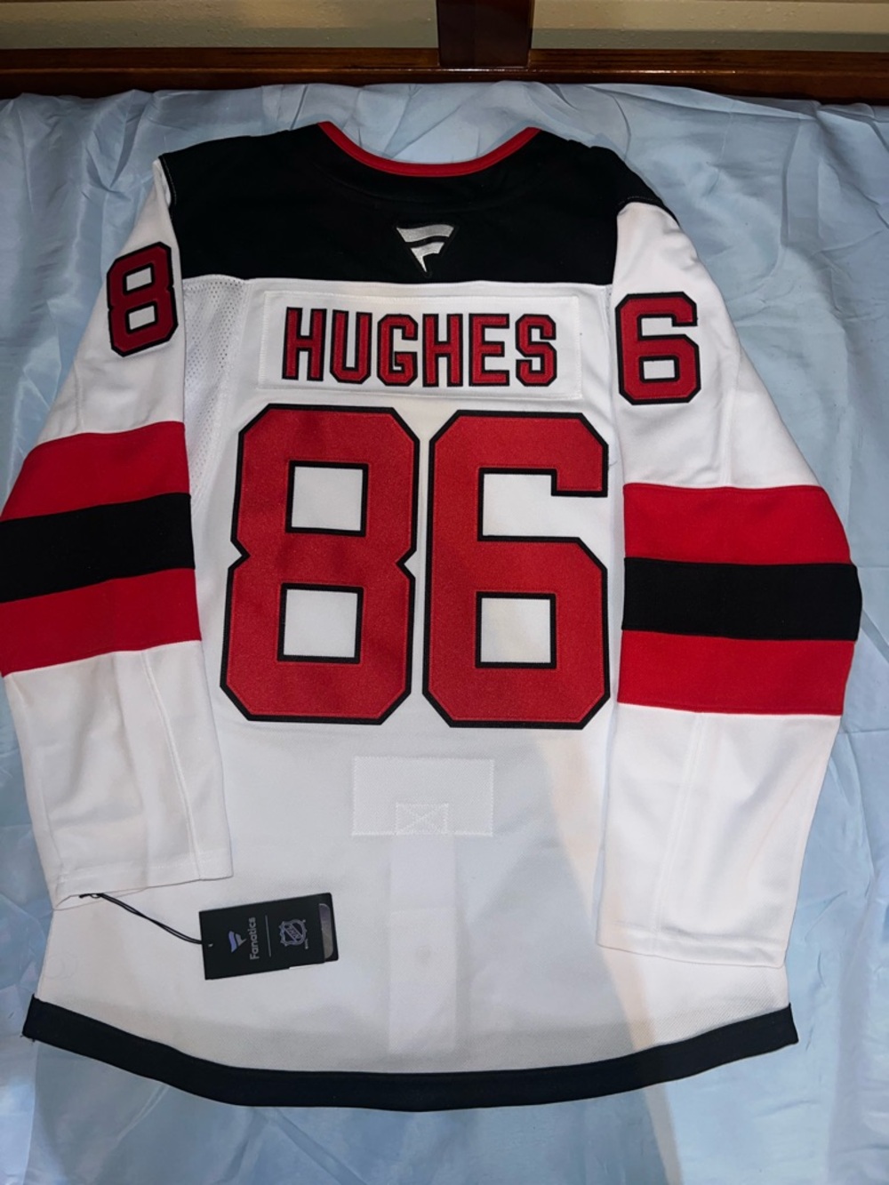 New Jersey devils Jack Hughes jersey